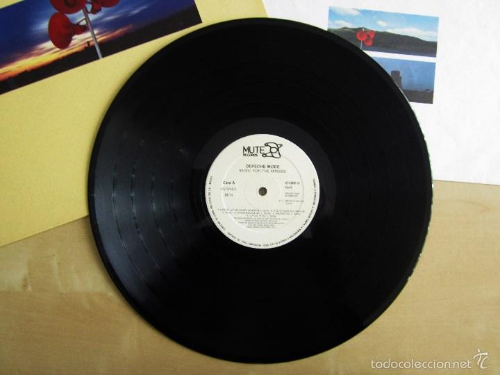 DEPECHE MODE - MUSIC FOR THE MASSES - VINILO ORIGINAL 1987 PRIMERA EDICION  MUTE RECORDS