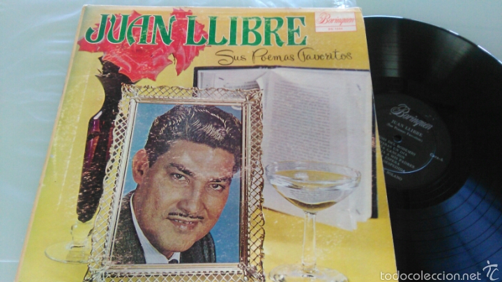 Dischi in vinile: Juan llibre lp sus poemas favoritos.
