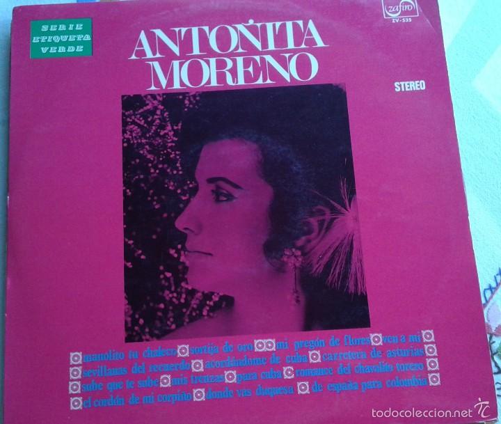 Discos de vinilo: Anto&ntilde;ita Moreno - Foto 1