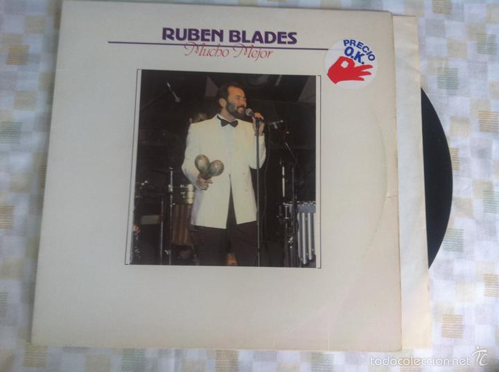 Discos de vinilo: LP RUBEN BLADES-MUCHO MEJOR - Foto 1
