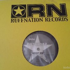 Discos de vinilo: OUTSIDAZ - KEEP ON / DONE IN THE GAME - 2001