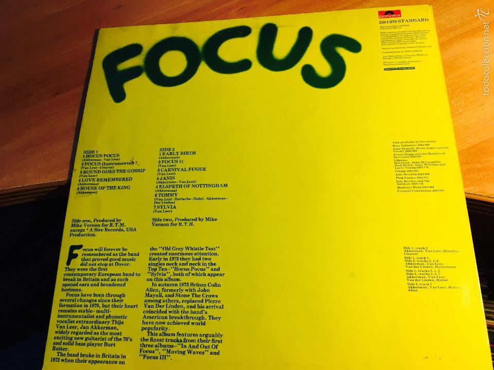 Discos de vinilo: FOCUS (FOCUS) LP UK (B-12) - Foto 4