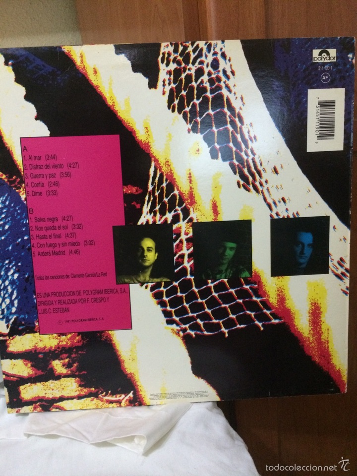 Discos de vinilo: LA RED-1991-POLYDOR-NUEVO!!! - Foto 2