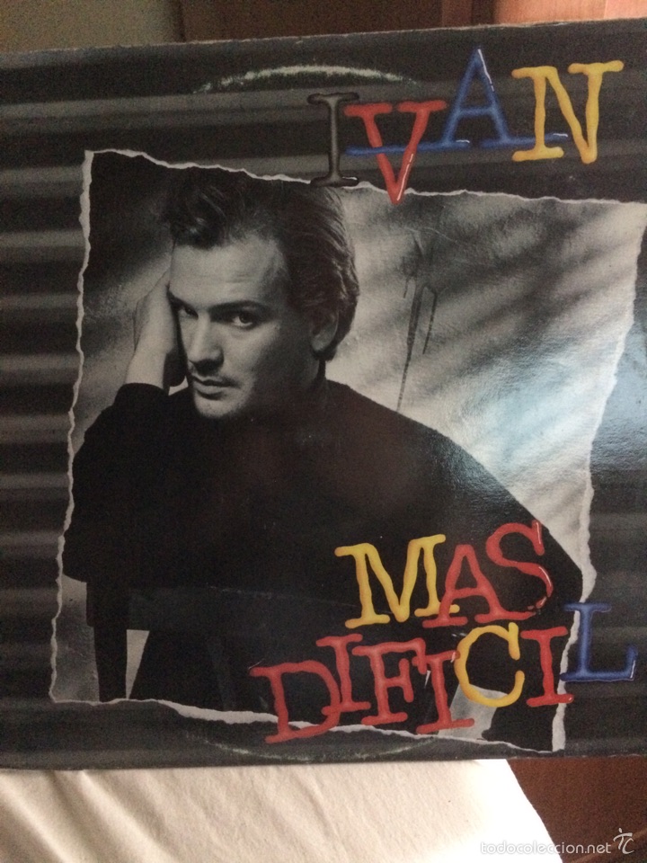 Discos de vinilo: IVAN-MAS DIFICIL-VINILO COMO NUEVO - Foto 1