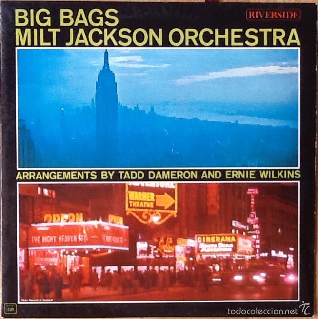Discos de vinilo: MILT JACKSON ORCHESTRA : BIG BAGS [RIVERSIDE - UK 1962] LP