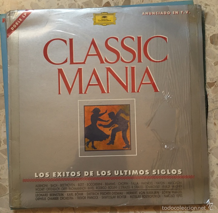 Discos de vinilo: Classic Man&iacute;a Disco Doble - Foto 1