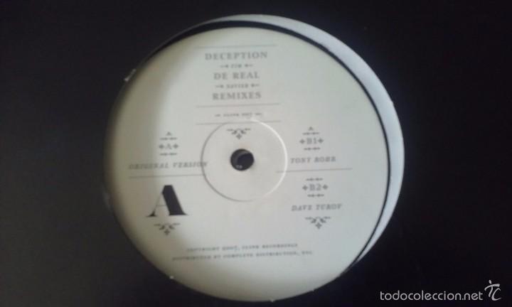 Discos de vinilo: Tim Xavier - Deception De Real (Remixes) - 2007 - 2 VINYLS - Foto 1