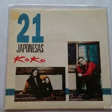 Discos de vinilo: 21 JAPONESAS - KOKO / KOKO (PROMO 1992)