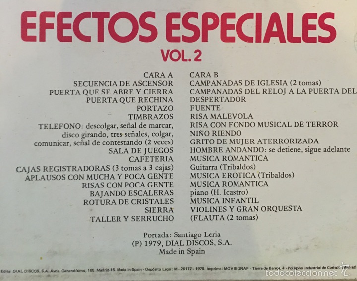 Discos de vinilo: Efectos especiales en vinilo - Foto 2
