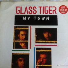 Discos de vinilo: 12 MAXI-GLASS TIGER-MY TOWN