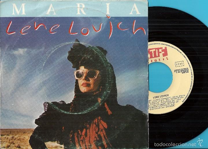 Discos de vinilo: LENE LOVICH: MARIA / SAVAGES - Foto 1