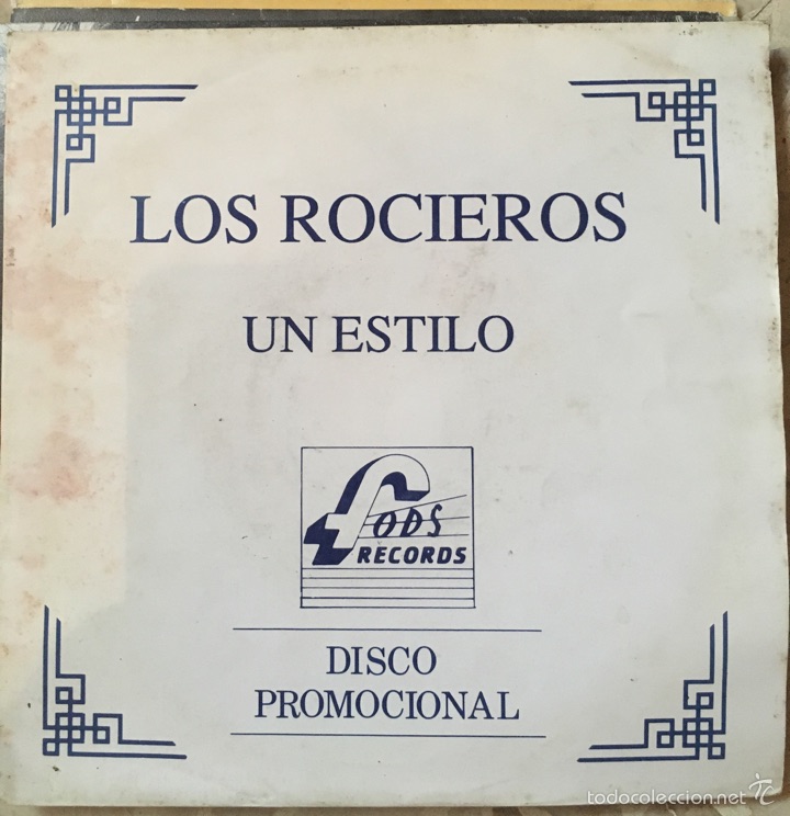 Discos de vinilo: Los Rocieros Un estilo - Foto 1