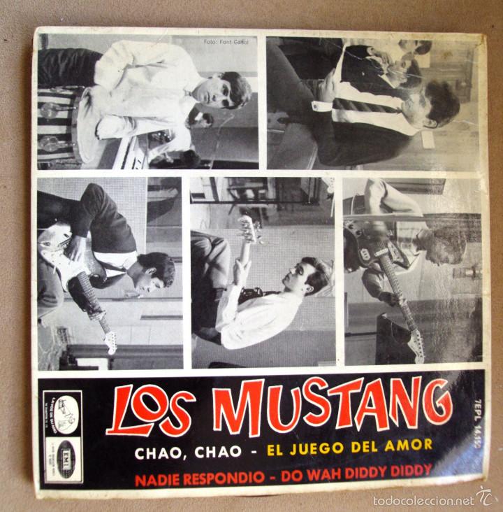 Discos de vinilo: Single vinilo Los Mustang 1965 Chao chao - Foto 1