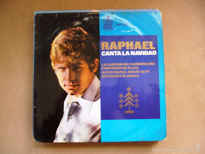 Discos de vinilo: Single vinilo Raphael Canta a la navidad - Foto 1