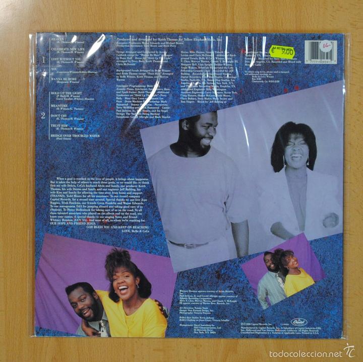 Discos de vinilo: BEBE & CECE WINANS - HEAVEN - LP - Foto 2