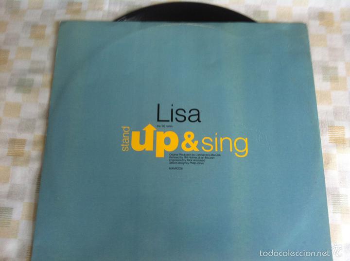Discos de vinilo: 12 MAXI-LISA STAND UP & SING - Foto 1