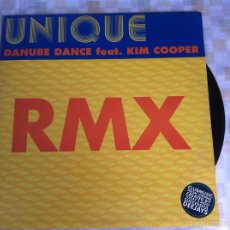 Discos de vinilo: 12 MAXI-UNIQUE-DANUBE DANCE-KIM COOPER-NEW YORK CLUB MIX