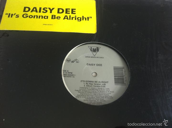 Discos de vinilo: 12 MAXI-DAISY DEE-ITS GONNA BE ALRIGHT - Foto 1