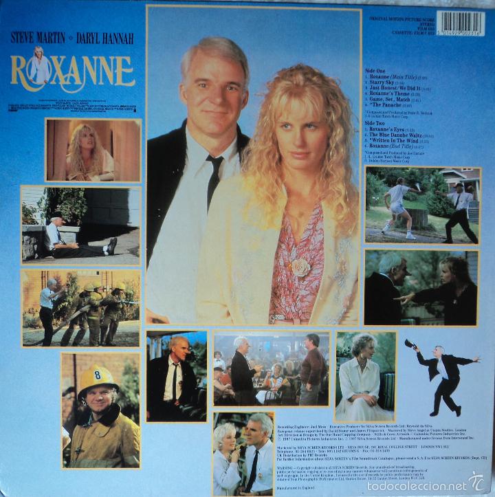 Discos de vinilo: Roxanne - BSO - Edici&oacute;n de 1987 de England - Foto 2