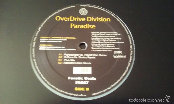 Discos de vinilo: OverDrive Division - Paradise - 2007 - Foto 1