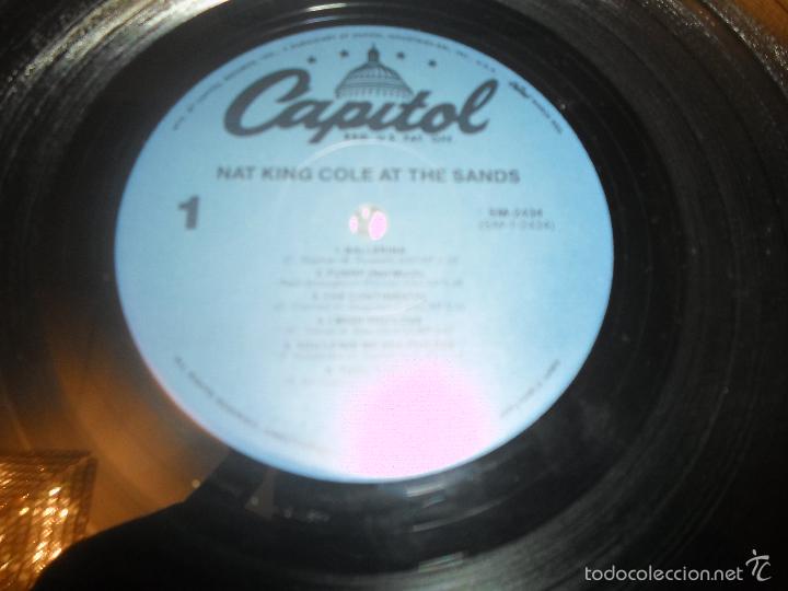 Discos de vinilo: NAT KING COLE AT THE SANDS - Foto 2