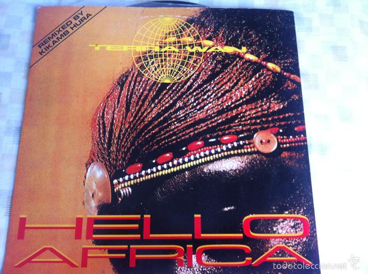 Discos de vinilo: 12 MAXI-TERRA WAN-HELLO AFRICA - Foto 1