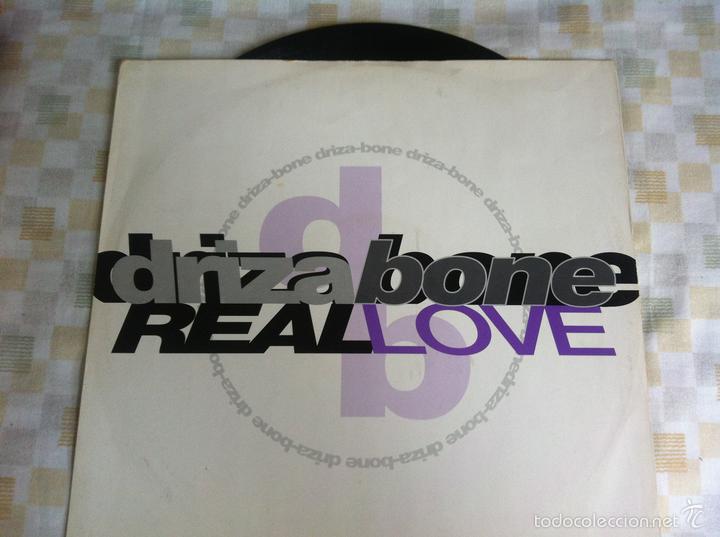 Discos de vinilo: 12 MAXI-DRIZA BONE-REAL LOVE - Foto 1
