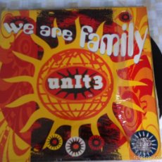 Discos de vinilo: 12 MAXI-UNIT 3-WE ARE FAMILY