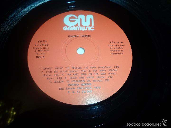 Discos de vinilo: MAHALIA JACKSON - EVEN ME - Foto 2