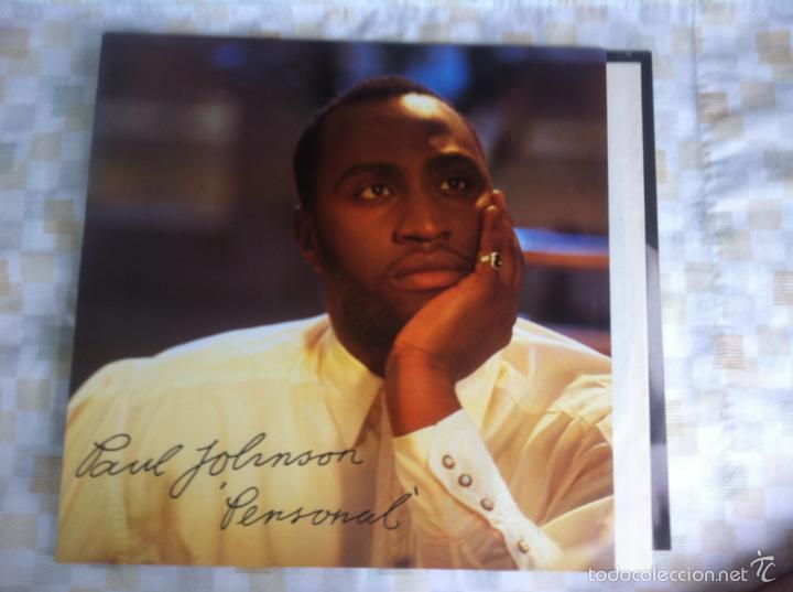 Discos de vinilo: LP PAUL JOHNSON-PERSONAL - Foto 1