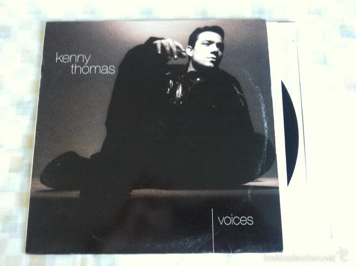 Discos de vinilo: LP KENNY THOMAS-VOICES - Foto 1