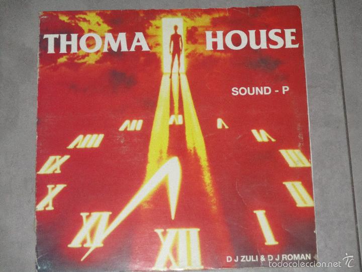 Discos de vinilo: THOMA HOUSE - SOUND -P- MAXI - Foto 1