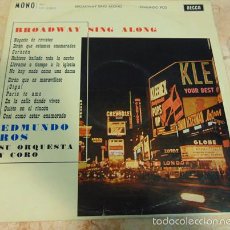 Discos de vinilo: EDMUNDO ROS - BROADWAY SING ALONG - LP DECCA 1962. Lote 57550870