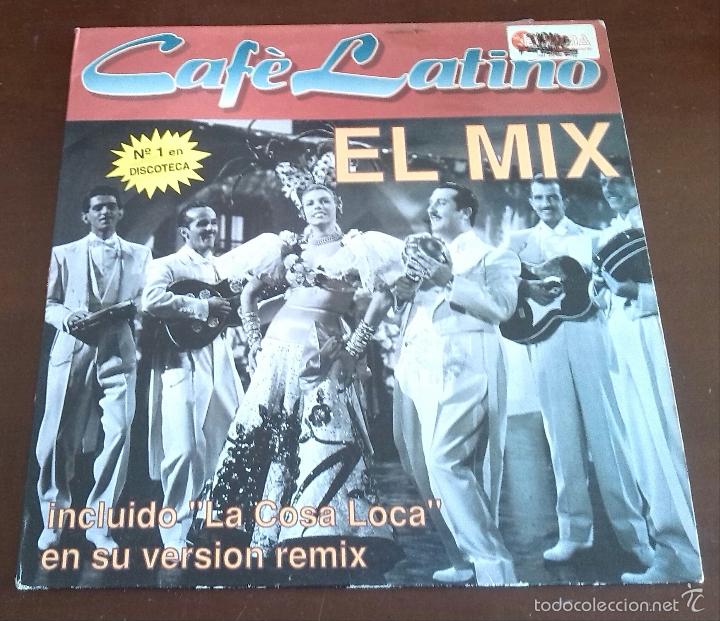 Discos de vinilo: CAFE LATINO - EL MIX - MAXI SINGLE.12 - Foto 1