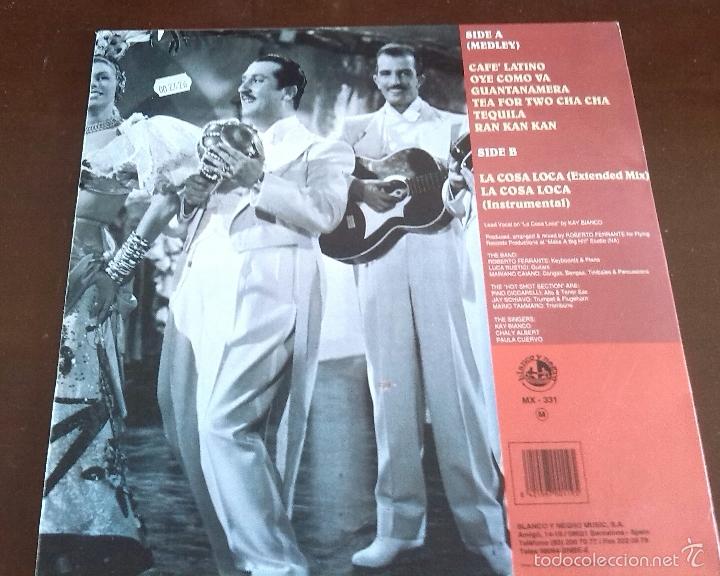 Discos de vinilo: CAFE LATINO - EL MIX - MAXI SINGLE.12 - Foto 2