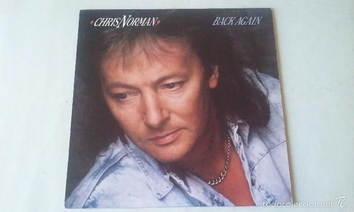 Discos de vinilo: Chris Norman - Back Again - 1989 - Foto 1