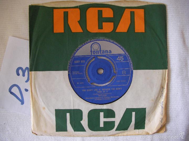 Discos de vinilo: ANTIGUO SINGLE - HOTLEGS - ENVIO INCLUIDO A ESPA&Ntilde;A