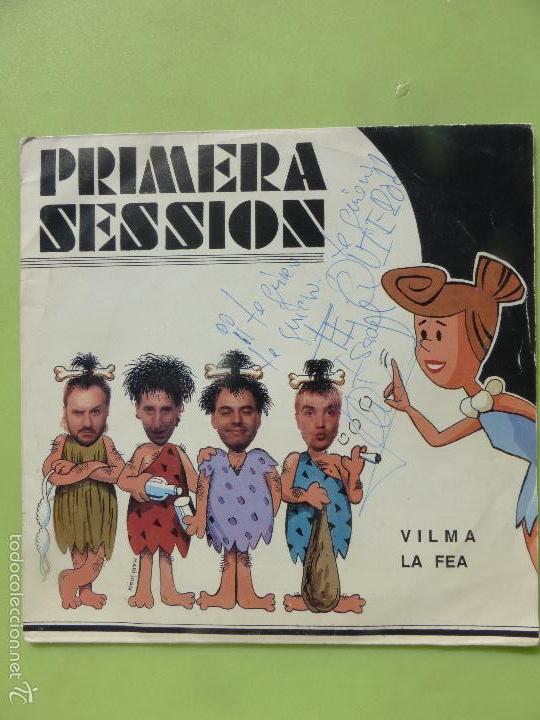 Discos de vinilo: PRIMERA SESSION- VILMA + FEA /SINGLE DAMITOR 1987 - Foto 1