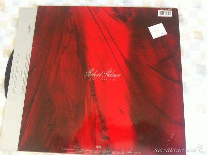 Discos de vinilo: LP DOBLE-ROBERT PALMER-DONT EXPLAIN - Foto 2