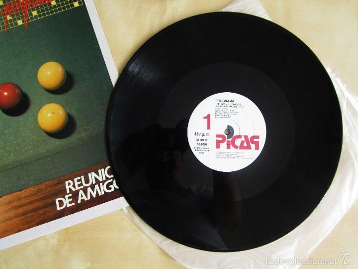 Discos de vinilo: PROGRAMA - REUNION DE AMIGOS - MAXI SINGLE VINILO ORIGINAL 1984 EDICION PICAP - Foto 5