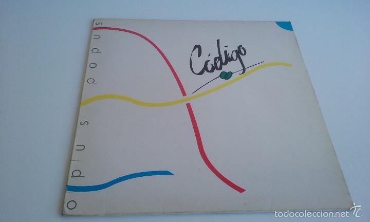 Discos de vinilo: VINILO/DISCO/LP-CODIGO/OPUS POPUS. - Foto 1