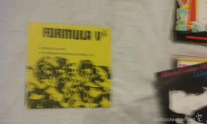 Discos de vinilo: DISCOS SINGLE RAPHAEL-VICTOR MANUEL-MIGUEL RIOS- FORMULA V - Foto 2