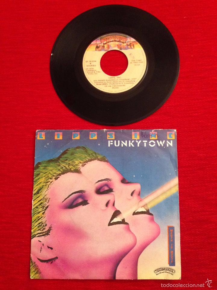 Discos de vinilo: VINILO FUNKYTOWN / LIPPS INC / ALL NIGHT DANCING / 1979 - Foto 1
