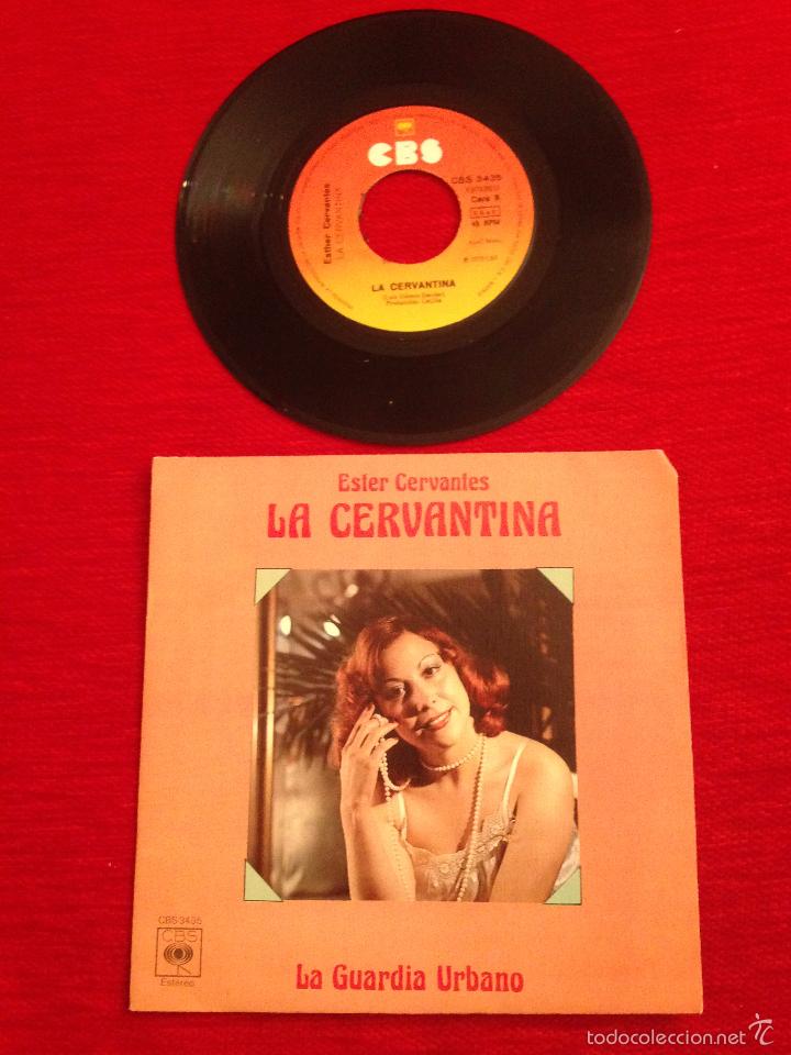 Discos de vinil: VINILO ESTER CERVANTES / LA CERVANTINA / LA GUARDIA URBANO / CBS 1975