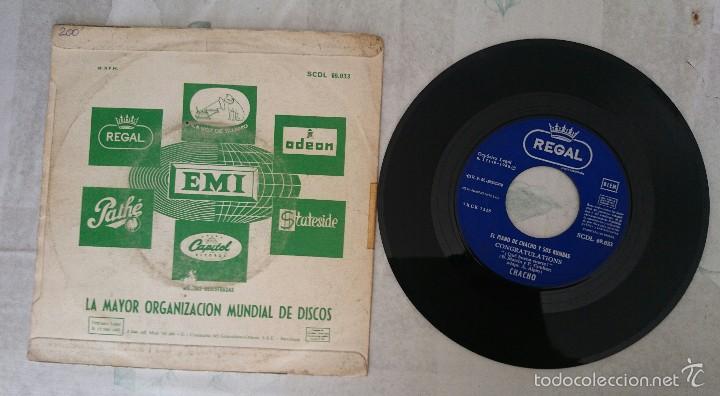 Discos de vinilo: CHACHO: La la la / Congratulations ( Emi 1968) - Foto 2