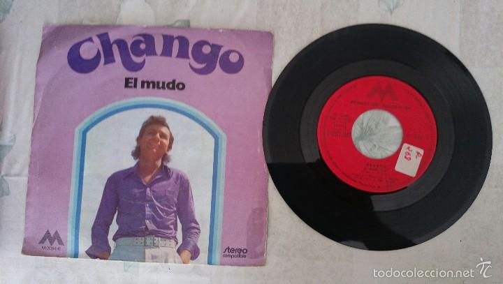 Discos de vinilo: CHANGO: El mudo / Quemame (M 1972) - Foto 1
