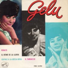 Discos de vinilo: GELU, EP, RENATO + 3, AÑO 1963. Lote 57576519