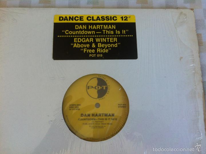 Discos de vinilo: 12 MAXI-DAN HARTMAN-COUNTDOWN-EDGAR WINTER-ABOVE AND BEYOND - Foto 1