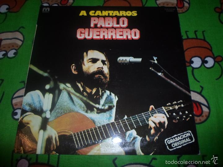 Discos de vinilo: PABLO GUERRERO - A CANTAROS - Foto 1