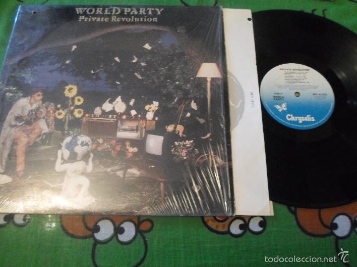 Discos de vinilo: WORLD PARTY - PRIVATE REVOLUTION - Foto 1